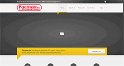 Desktop Screenshot of pacmaninc.com