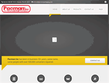 Tablet Screenshot of pacmaninc.com